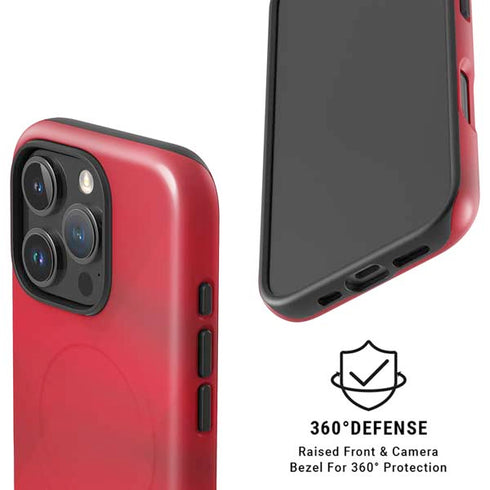 Denmark Soccer Flag iPhone 16 Pro Magsafe Impact Case